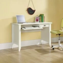 Shoal Creek Computer Desk with Slide Out Keyboard - Soft White - Sauder 5 Shoal Creek Computer Desk with Slide Out Keyboard - Soft White - Sauder -Outlet Desks Store unnamed file 11265