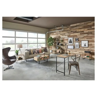 Desk Mixed Material Light Brown - ClosetMaid 4 Desk Mixed Material Light Brown - ClosetMaid - Image 2