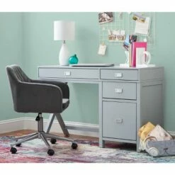 Peggy Side Storage Desk - Linon White 20 Peggy Side Storage Desk - Linon White -Outlet Desks Store unnamed file 11301