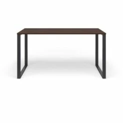 55" Commercial Grade Executive Desk - HON BASYX Walnut