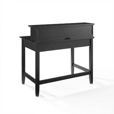 Campbell Desk and Hutch Set - Crosley Black 9 Campbell Desk and Hutch Set - Crosley Black - Image 7