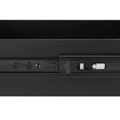 Campbell Desk and Hutch Set - Crosley Black 12 Campbell Desk and Hutch Set - Crosley Black - Image 10