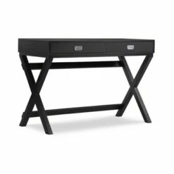 Peggy Wood Writing Desk with Drawers - Linon Black -Outlet Desks Store unnamed file 11390