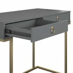 Camila Writing Desk - CosmoLiving by Cosmopolitan Gray -Outlet Desks Store unnamed file 11410