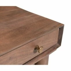 Mt. Hebron 1 Drawer Writing Desk Brown - Treasure Trove Accents -Outlet Desks Store unnamed file 11443