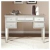 Southern Enterprises Tobias Mirrored Desk/Console Table - Silver - Aiden Lane -Outlet Desks Store unnamed file 11472