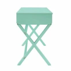 Penney 2 Drawer Desk - Linon Turquoise -Outlet Desks Store unnamed file 11479