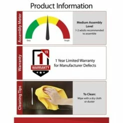 Durham Writing Desk - Room & Joy White -Outlet Desks Store unnamed file 11517