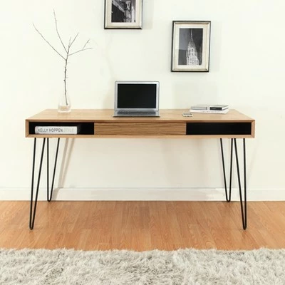 Proman Products Marcus Desk Natural - Proman Products 3 Proman Products Marcus Desk Natural - Proman Products