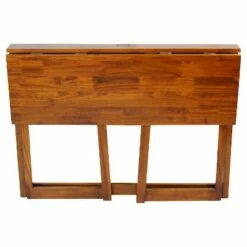 Folding Computer Desk with 4 Port USB Charging Station Walnut - Flora Home -Outlet Desks Store unnamed file 11580