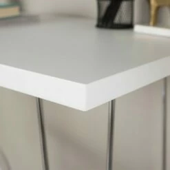 Gibby Modern Glam Hairpin Leg Writing Desk Faux White Marble - Saracina Home -Outlet Desks Store unnamed file 11628