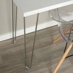 Gibby Modern Glam Hairpin Leg Writing Desk Faux White Marble - Saracina Home -Outlet Desks Store unnamed file 11629