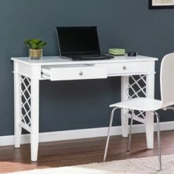 Mafsney Writing Desk White - Aiden Lane 14 Mafsney Writing Desk White - Aiden Lane -Outlet Desks Store unnamed file 11670
