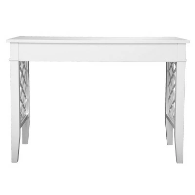 Mafsney Writing Desk White - Aiden Lane 7 Mafsney Writing Desk White - Aiden Lane - Image 5