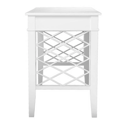 Mafsney Writing Desk White - Aiden Lane 8 Mafsney Writing Desk White - Aiden Lane - Image 6