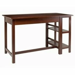 Velda Writing Desk Walnut - Winsome -Outlet Desks Store unnamed file 11679