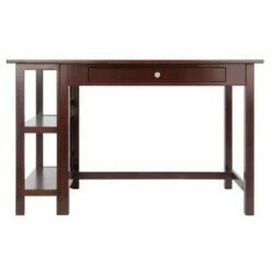 Velda Writing Desk Walnut - Winsome -Outlet Desks Store unnamed file 11681