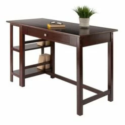 Velda Writing Desk Walnut - Winsome -Outlet Desks Store unnamed file 11685
