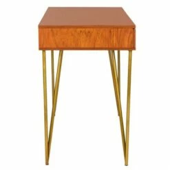 Pine Two Drawer Desk - Safavieh Natural -Outlet Desks Store unnamed file 11693