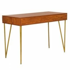 Pine Two Drawer Desk - Safavieh Natural -Outlet Desks Store unnamed file 11695