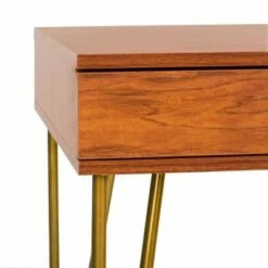 Pine Two Drawer Desk - Safavieh Natural -Outlet Desks Store unnamed file 11696