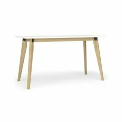 55" Modern Home Office Wood Computer Desk - HON BASYX Light Walnut -Outlet Desks Store unnamed file 11710