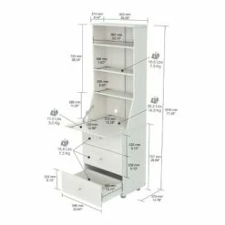Computer Credenza Workenter Washed Oak - Inval 12 Computer Credenza Workenter Washed Oak - Inval -Outlet Desks Store unnamed file 11714
