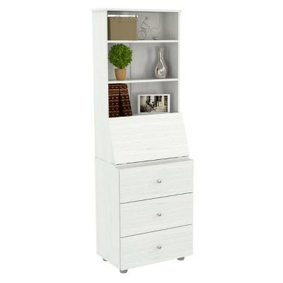 Computer Credenza Workenter Washed Oak - Inval 7 Computer Credenza Workenter Washed Oak - Inval - Image 5