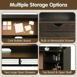 Costway Kids Desk & Chair Set Study Writing Desk w/ Hutch & Bookshelves 18 Costway Kids Desk & Chair Set Study Writing Desk w/ Hutch & Bookshelves -Outlet Desks Store unnamed file 11747