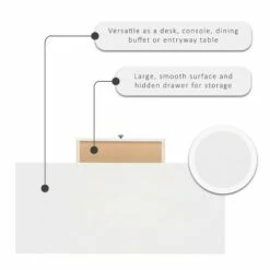 Davis Laptop Desk - Linon Driftwood -Outlet Desks Store unnamed file 11758