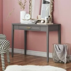 Stella Desk - Mr. Kate Graphite Gray