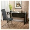Fiske Glass Computer Desk Black - Christopher Knight Home 2 Fiske Glass Computer Desk Black - Christopher Knight Home -Outlet Desks Store unnamed file 11805