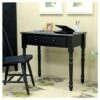 Eleanor Wood Writing Desk with Drawers - Carolina Chair & Table Co. Ivory
