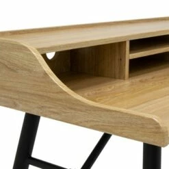 Studio Designs Woodford Modern 45 Inch Wide Wood Home Office Table Desk for Computer or Laptop with Shelf Stand Storage Tray, Ashwood -Outlet Desks Store unnamed file 11869