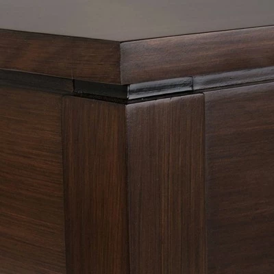 42" Essex Solid Wood Home Office Desk - WyndenHall Russet Brown 4 42" Essex Solid Wood Home Office Desk - WyndenHall Russet Brown - Image 2