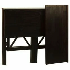 Folding Desk with Pull Out - Flora Home Espresso -Outlet Desks Store unnamed file 11889