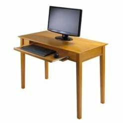 Studio Computer Desk Honey Brown - Winsome -Outlet Desks Store unnamed file 11916