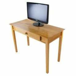 Studio Computer Desk Honey Brown - Winsome -Outlet Desks Store unnamed file 11918