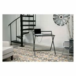 Basics No Assembly Folding Desk with Dual Usb Charger Whitewashed Oak/White - OneSpace 13 Basics No Assembly Folding Desk with Dual Usb Charger Whitewashed Oak/White - OneSpace -Outlet Desks Store unnamed file 11951