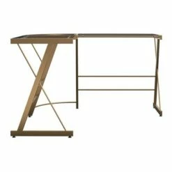 L Shaped Portland Glass Computer Desk - Room & Joy White -Outlet Desks Store unnamed file 1197