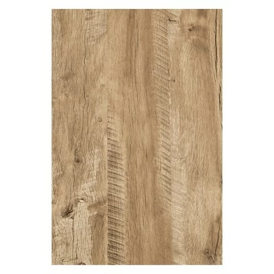 Bourbon Foundry Writing Desk Wood and Black Steel Oak - OneSpace 8 Bourbon Foundry Writing Desk Wood and Black Steel Oak - OneSpace - Image 6