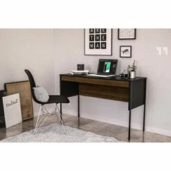 Mallorca Desk Black/Dark Brown - Chique -Outlet Desks Store unnamed file 12193