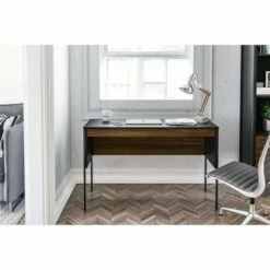 Mallorca Desk Black/Dark Brown - Chique -Outlet Desks Store unnamed file 12195