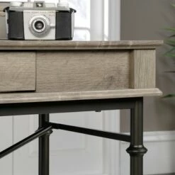 Canal Street Console Desk Northern Oak Finish - Sauder -Outlet Desks Store unnamed file 12202