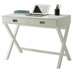 Landon Desk White - Breighton Home