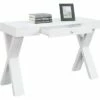 Newport Desk with Drawer White - Breighton Home 2 Newport Desk with Drawer White - Breighton Home -Outlet Desks Store unnamed file 12211