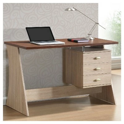 Parallax Writing Desk - Baxton Studio 4 Parallax Writing Desk - Baxton Studio - Image 2