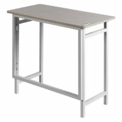 Basics No Assembly Compact Desk with USB White - OneSpace 8 Basics No Assembly Compact Desk with USB White - OneSpace -Outlet Desks Store unnamed file 12263