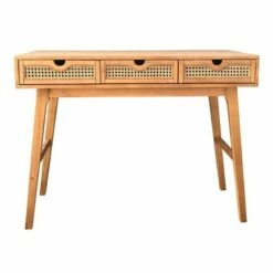 3 Drawer Desk - Decor Therapy Light Brown -Outlet Desks Store unnamed file 1228