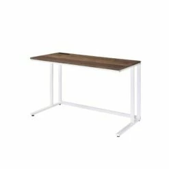 Tyrese Built-In USB Port Writing Desk - Acme Furniture Walnut/black -Outlet Desks Store unnamed file 12296